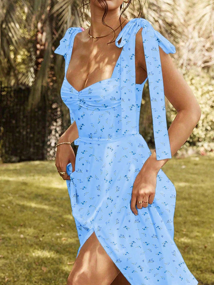 Rochie midi SHEIN, albastru