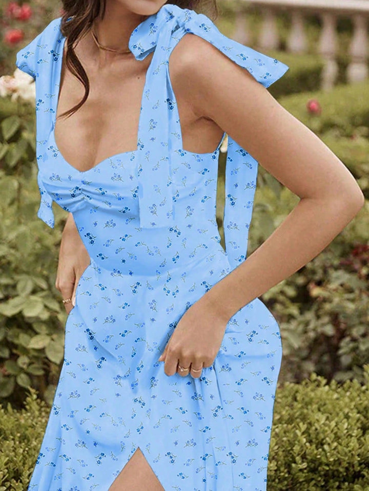 Rochie midi SHEIN, albastru