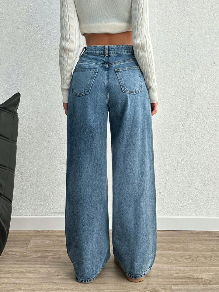 Jeans SHEIN, albastru