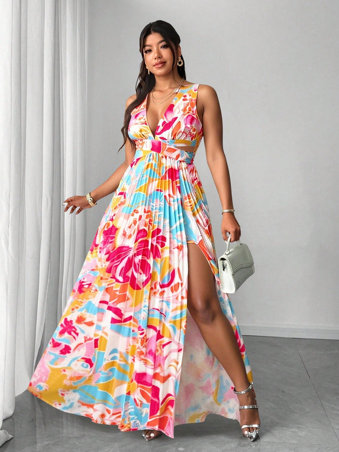 Rochie SHEIN, mix culori