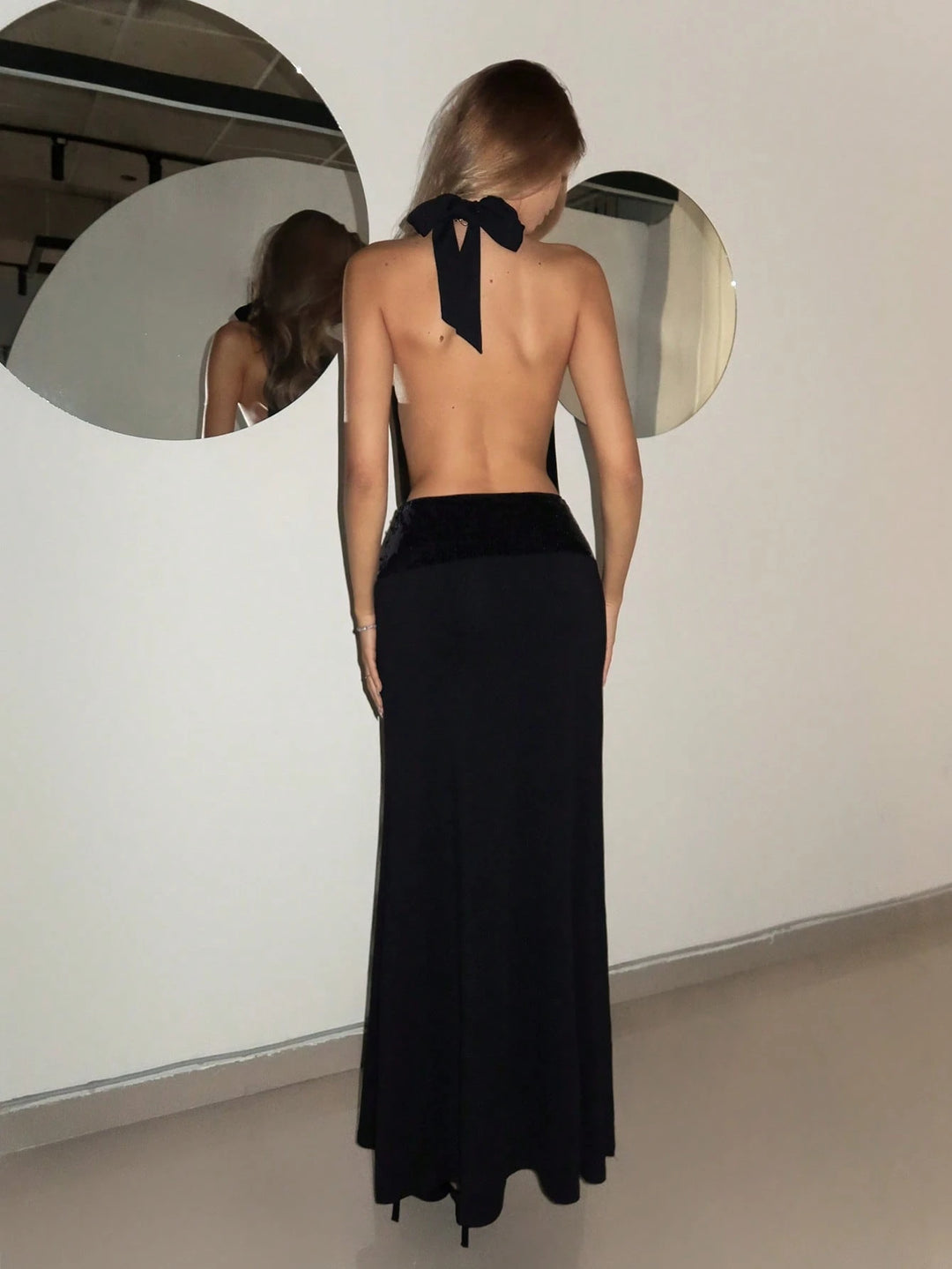 Rochie maxi SHEIN, negru