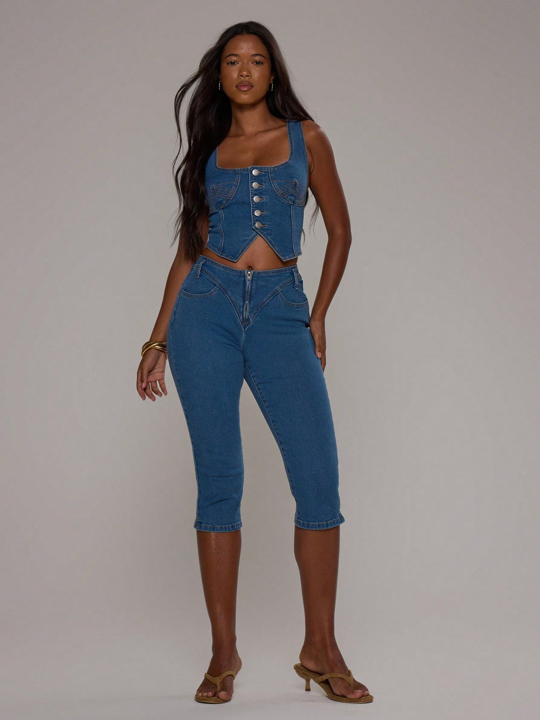 Top SHEIN, albastru