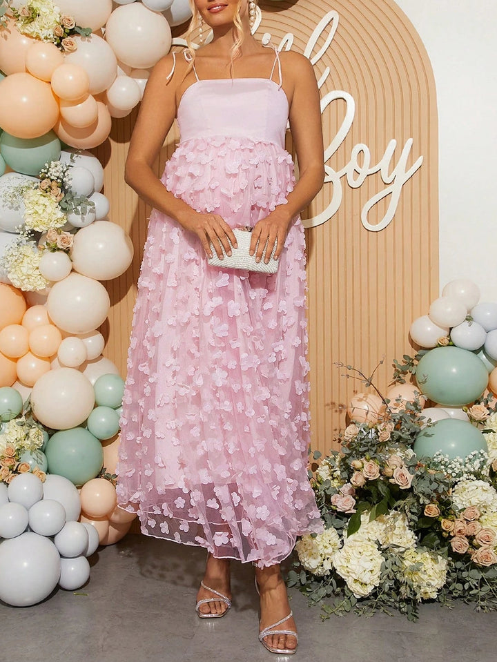 Rochie maxi SHEIN, roz