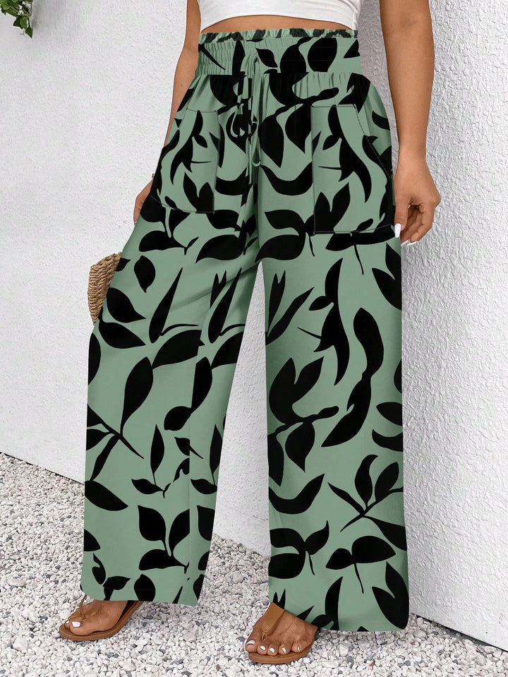 Pantaloni SHEIN, verde