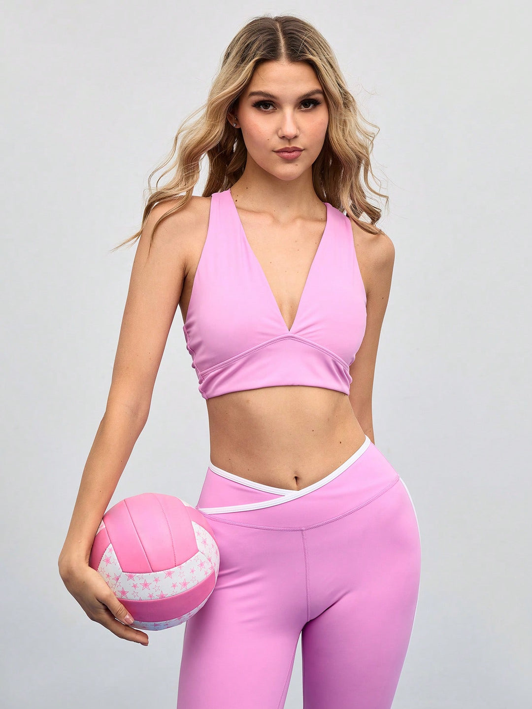 Bustieră sport SHEIN, roz