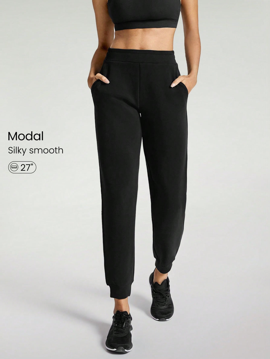 Pantaloni SHEIN, negru