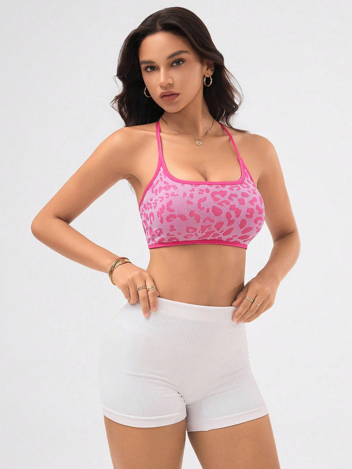 SHEIN sportmelltartó, rózsaszín