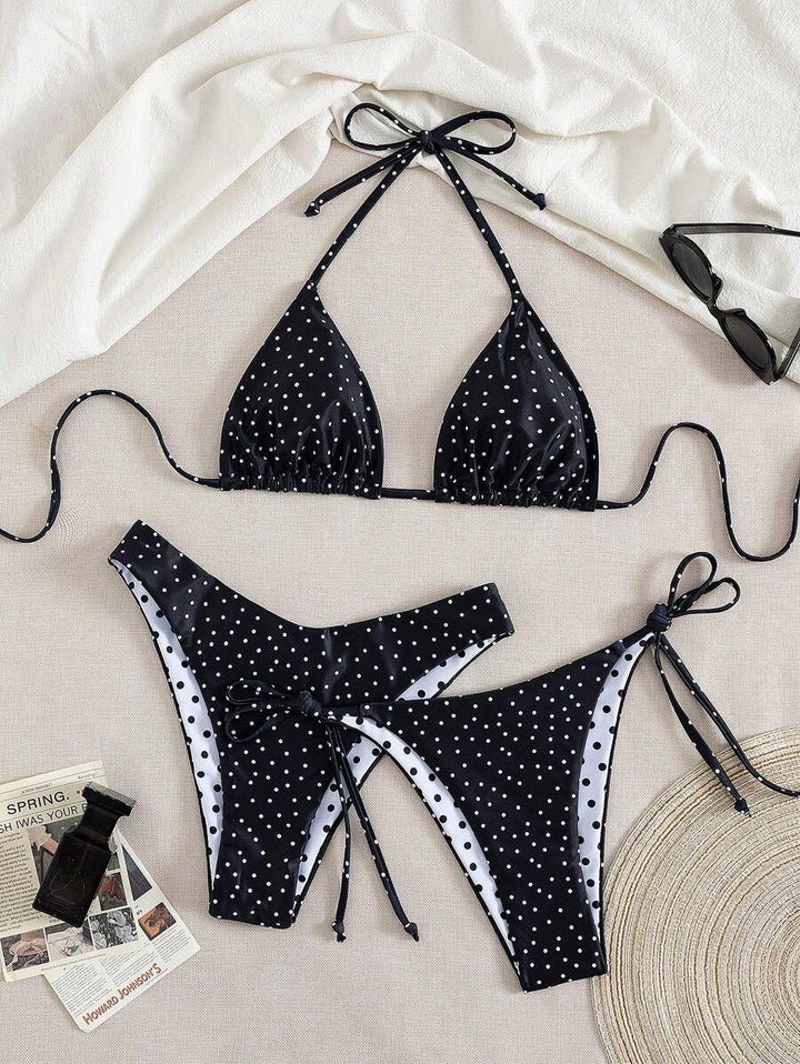 Set costum de baie SHEIN, mix culori