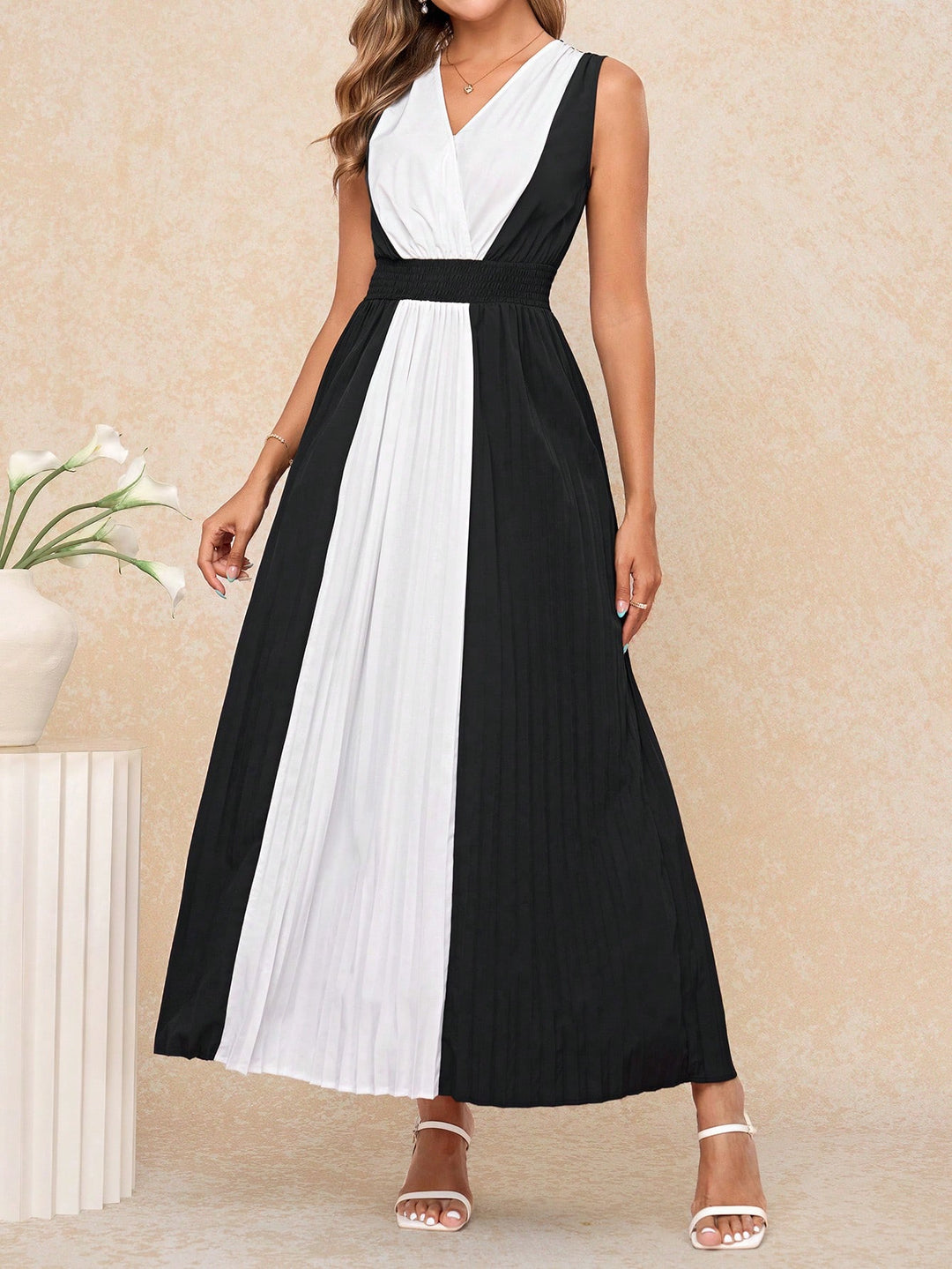 Rochie maxi SHEIN, negru