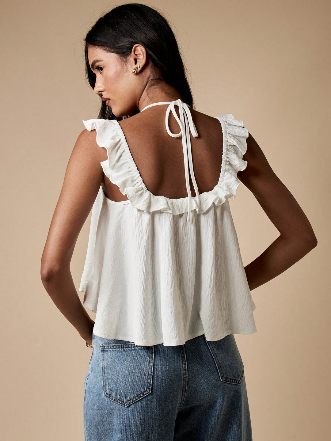 Top SHEIN, alb