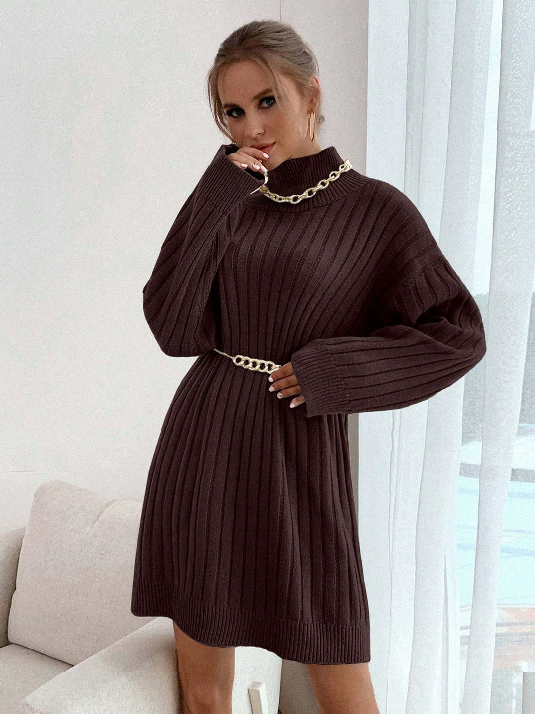 Rochie SHEIN, maro
