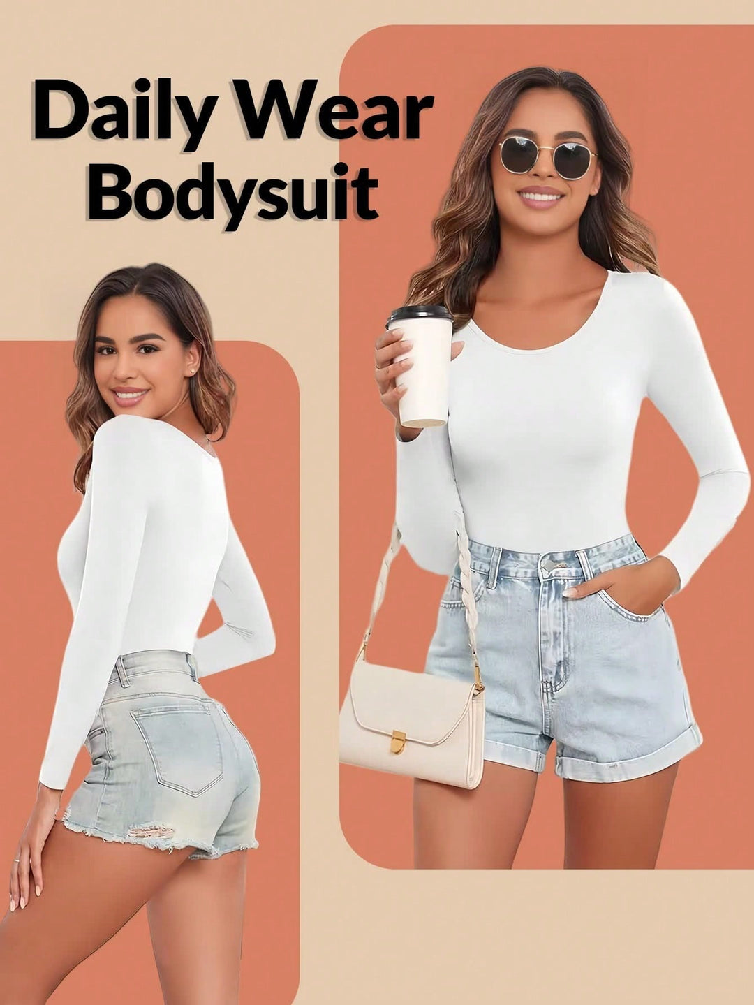 Body modelator SHEIN, alb