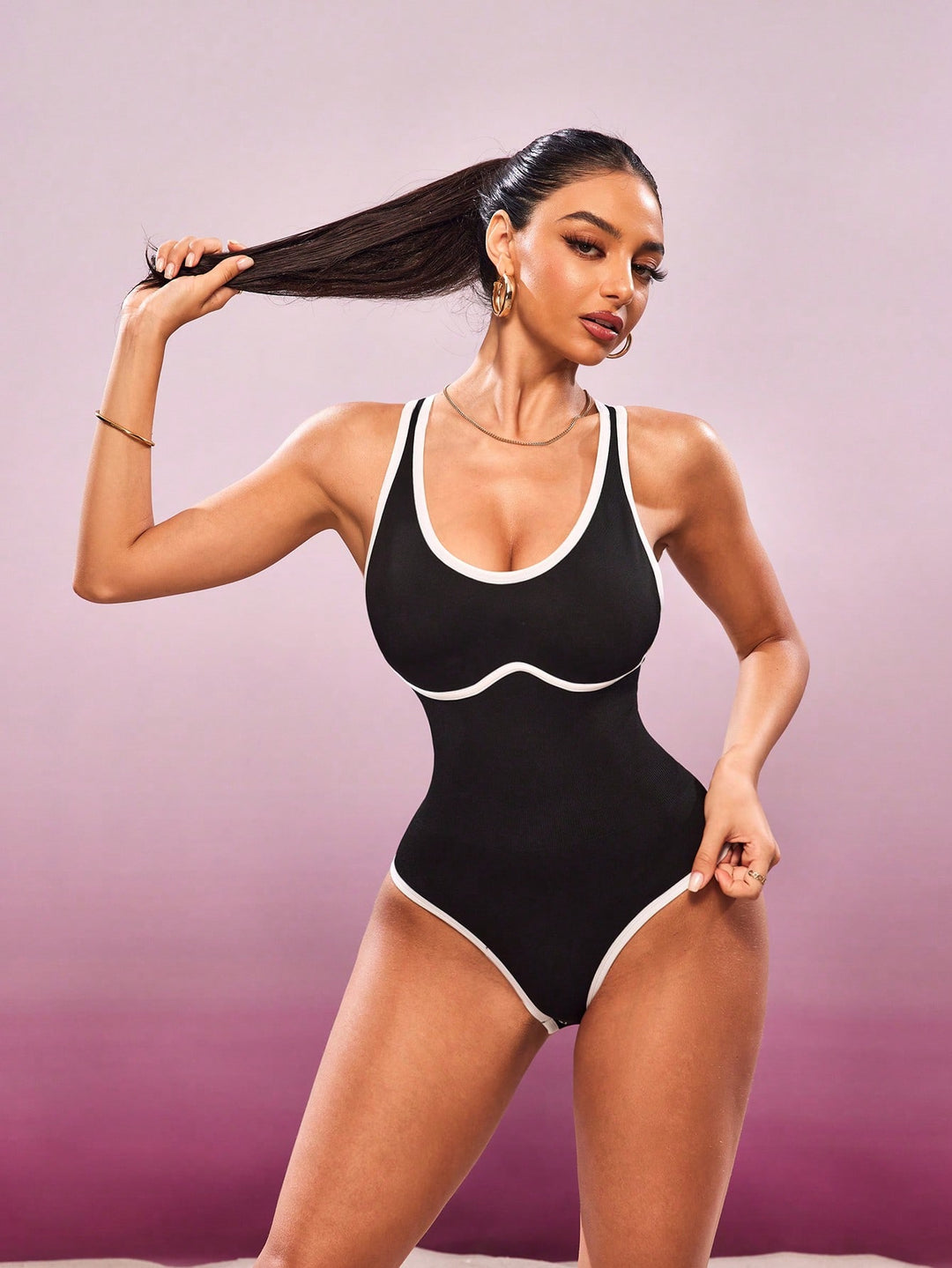 Fekete SHEIN body
