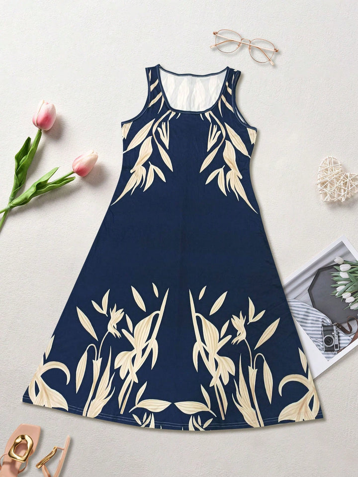 Rochie maxi SHEIN, albastru