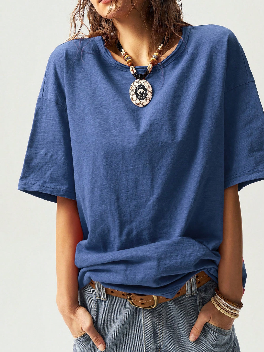 Tricou SHEIN, albastru