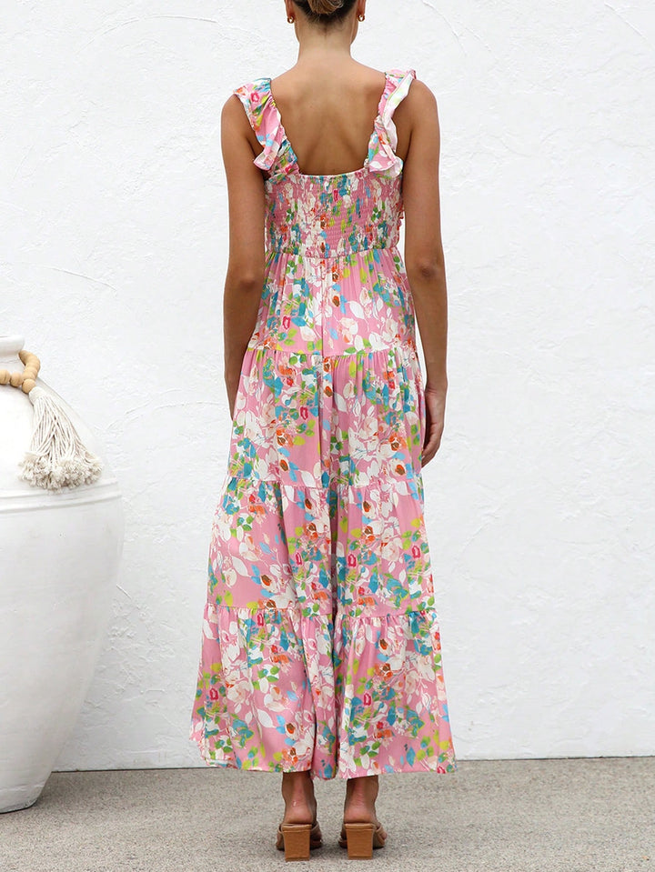 Rochie maxi SHEIN, roz