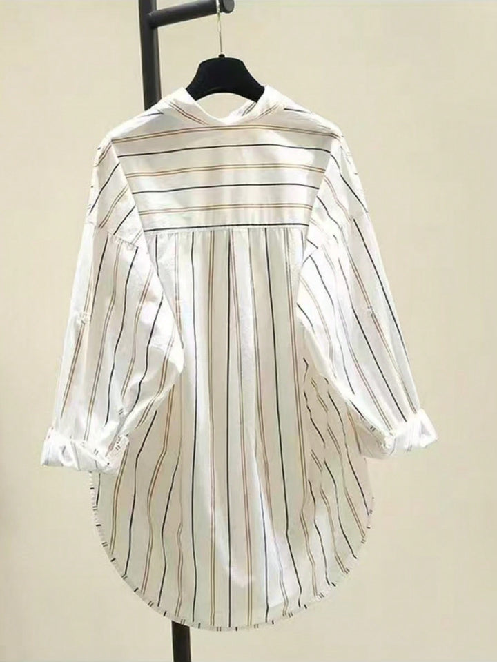 Cămașă tip bluza casual SHEIN, mix culori