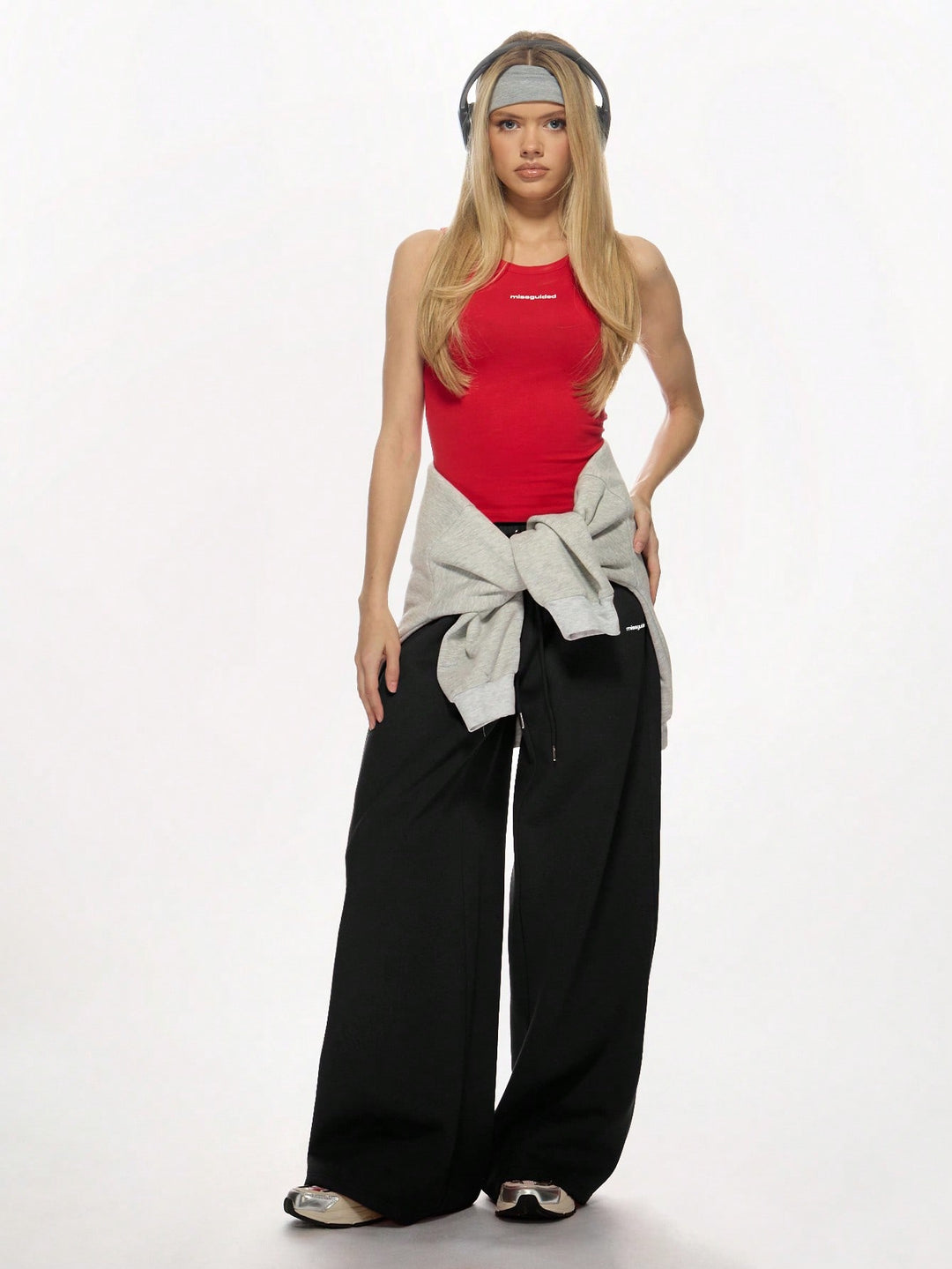 Pantaloni SHEIN, negru