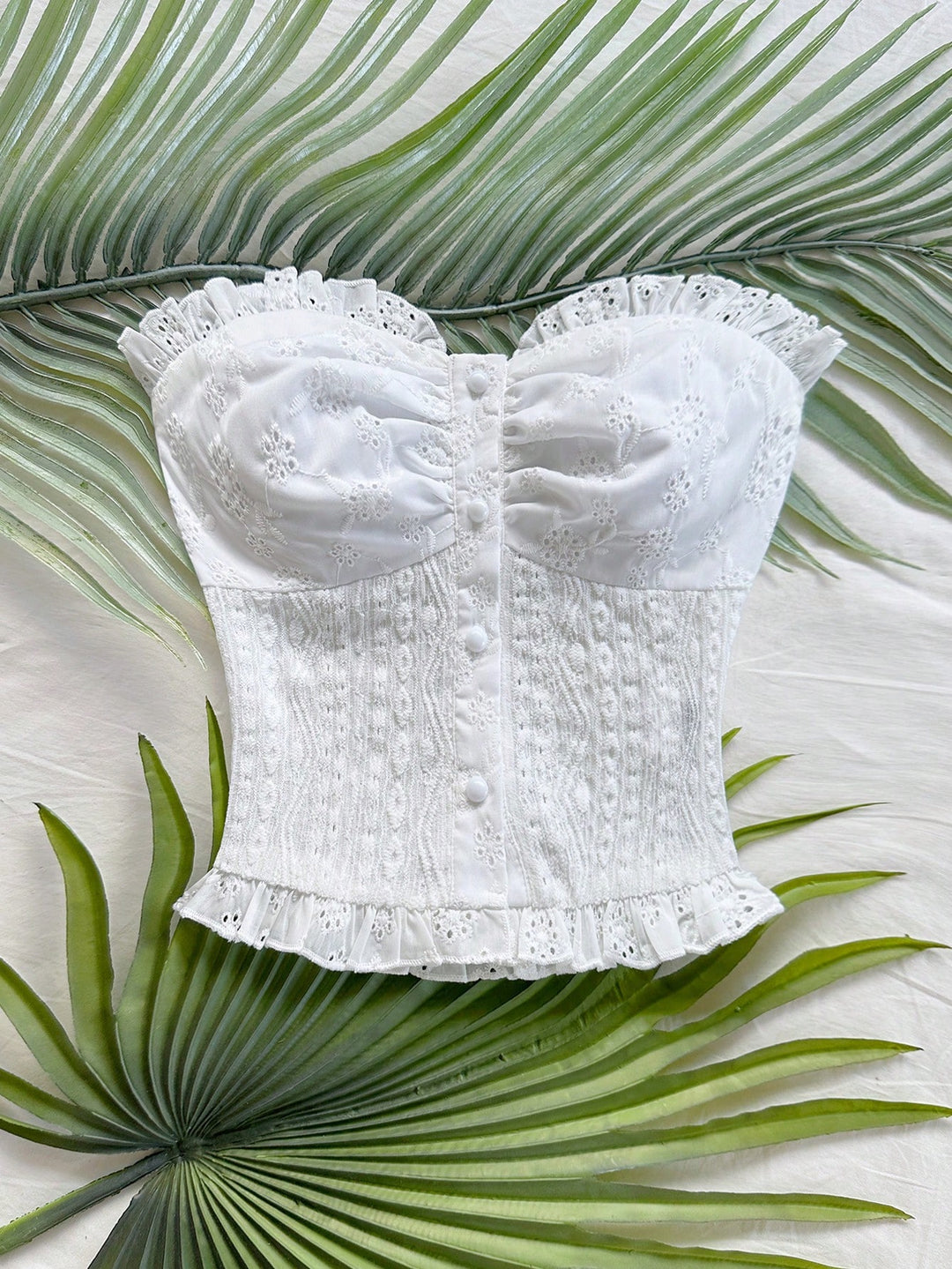 Top SHEIN, alb