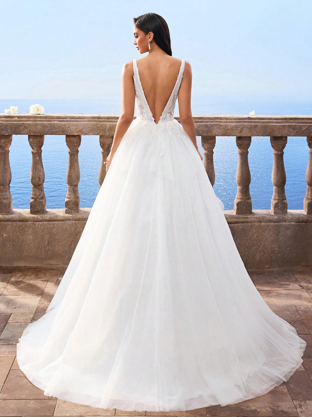 Rochie de mireasă SHEIN, alb