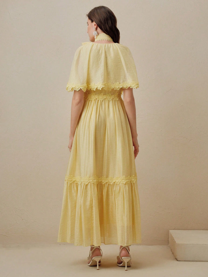 Rochie maxi SHEIN, galben