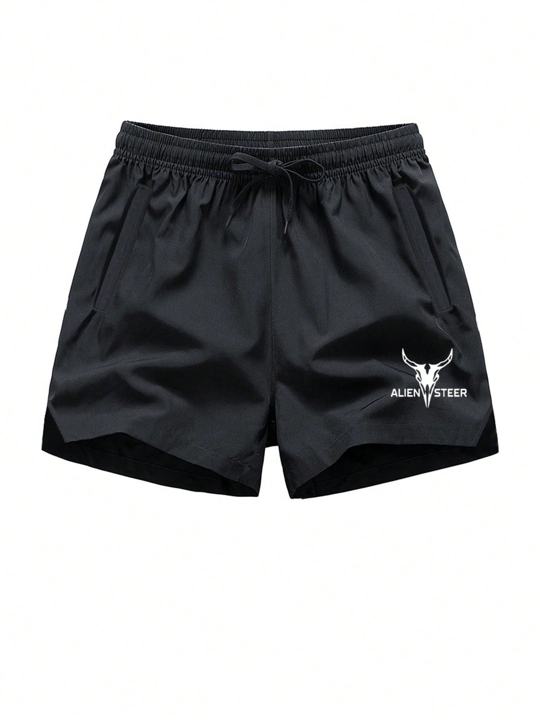 Pantaloni scurți SHEIN, negru