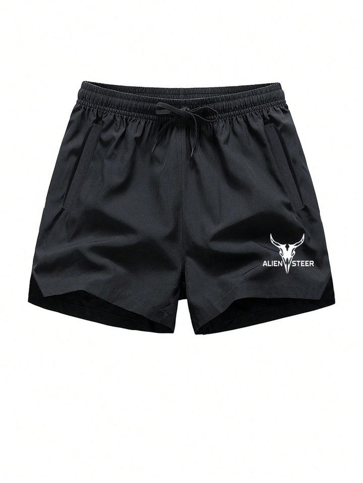 Pantaloni scurți SHEIN, negru