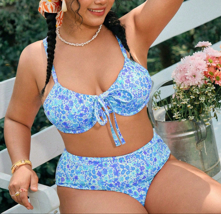 SHEIN bikini felső, kék