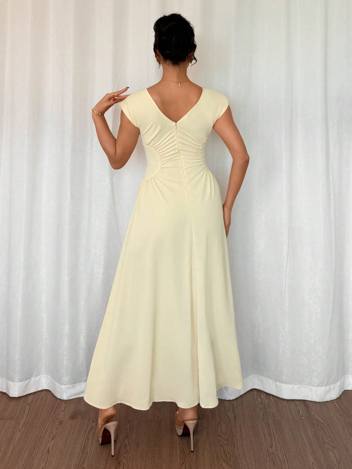 Rochie maxi SHEIN, galben