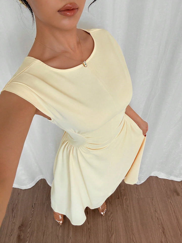 Rochie maxi SHEIN, galben
