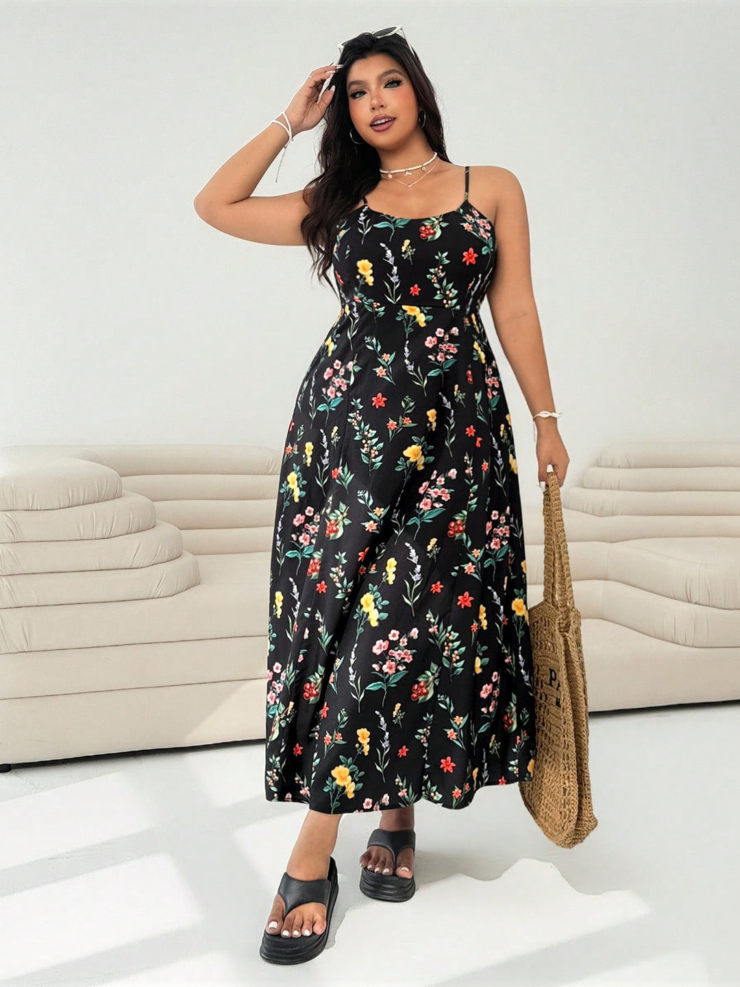 Rochie SHEIN, mix culori