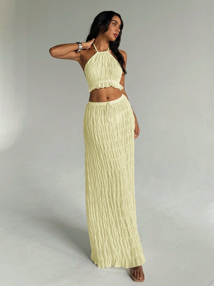 SHEIN sárga együttes