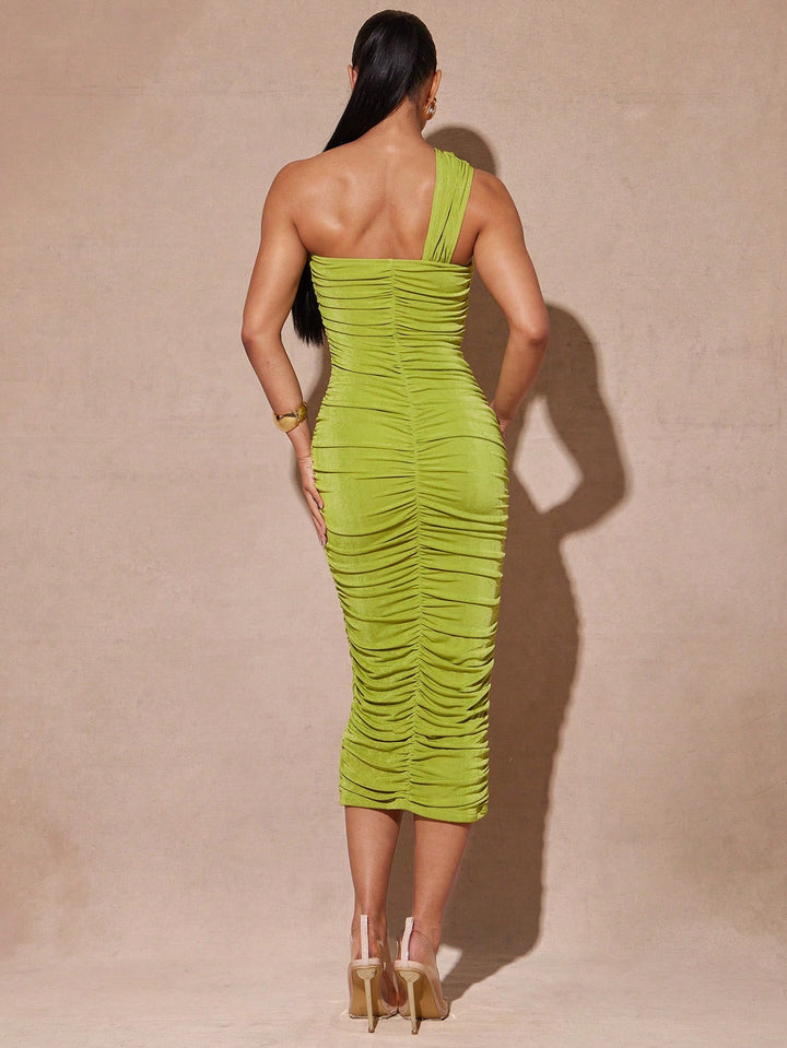 Rochie midi Shein, verde