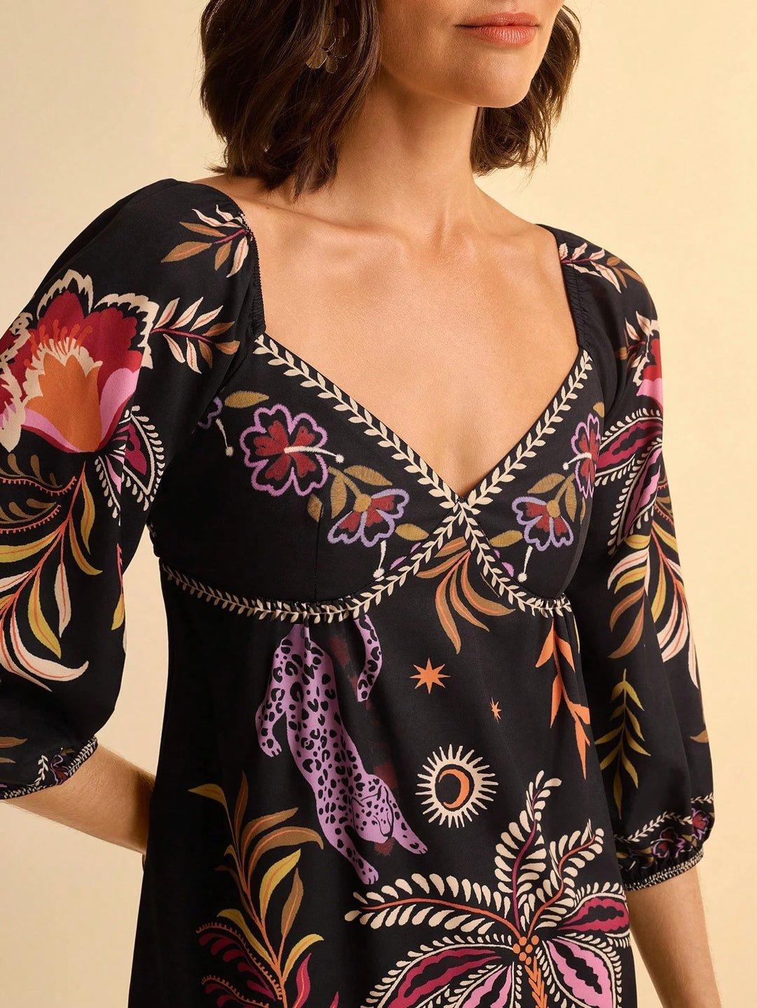 SHEIN mini ruha, fekete