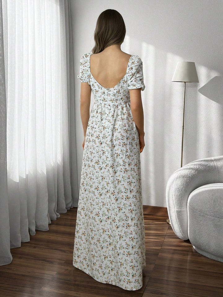 Rochie maxi SHEIN, mix culori