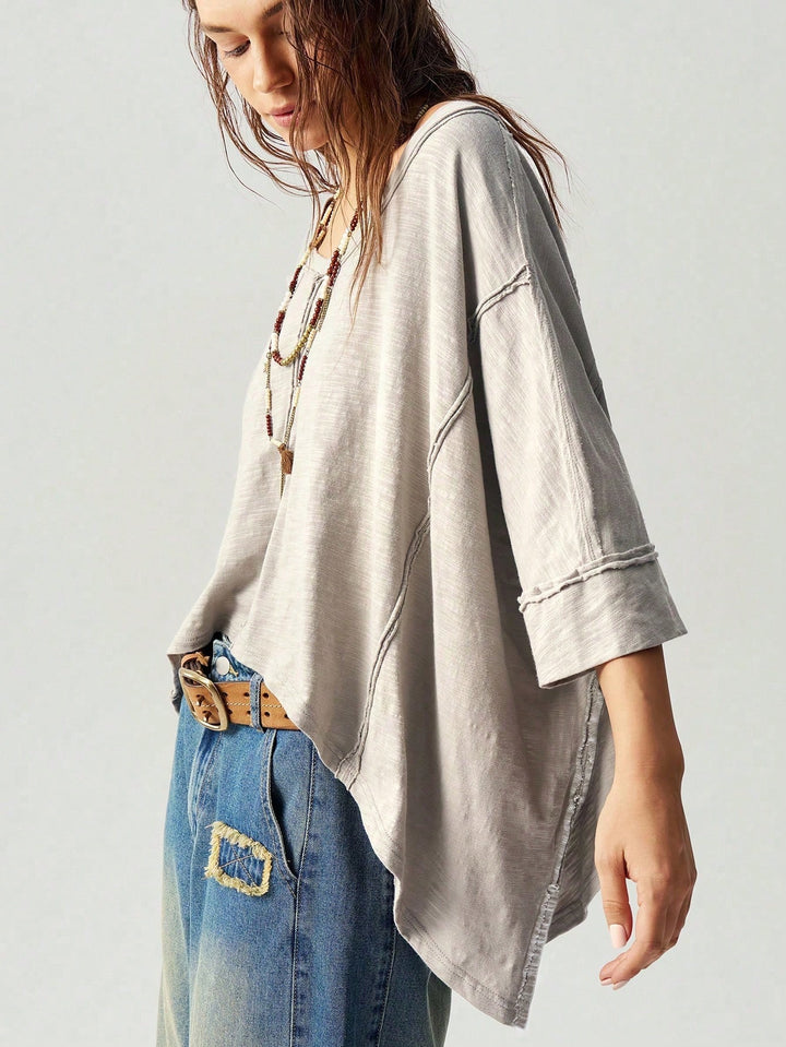 Tricou SHEIN, bej