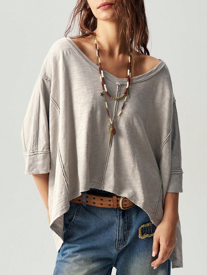 Tricou SHEIN, bej