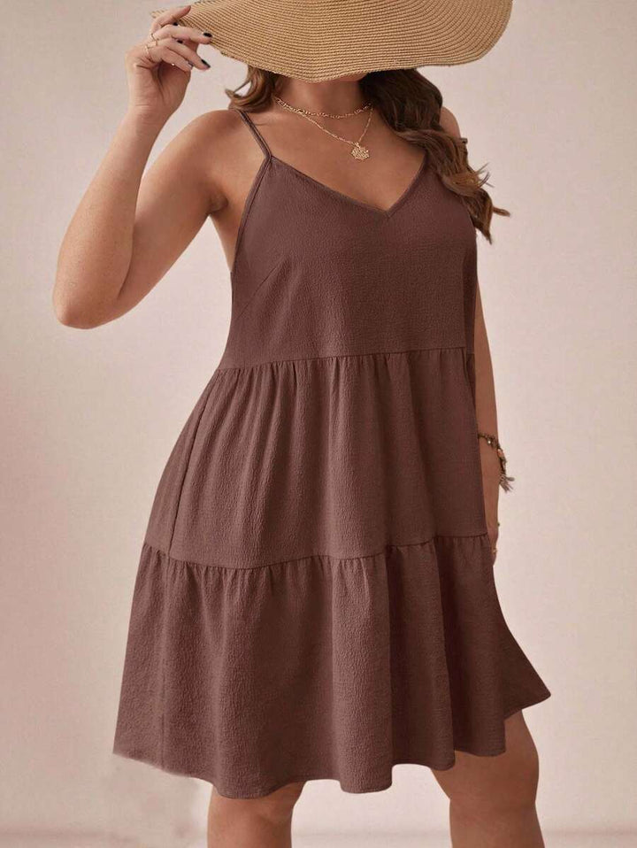 Rochie mini SHEIN, maro