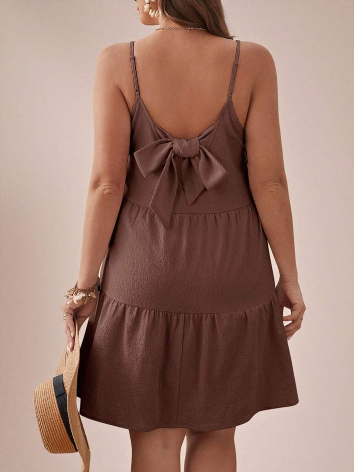 Rochie mini SHEIN, maro