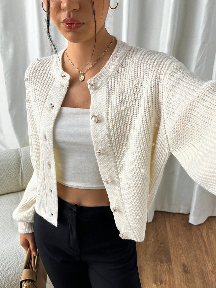 Cardigan SHEIN, bej