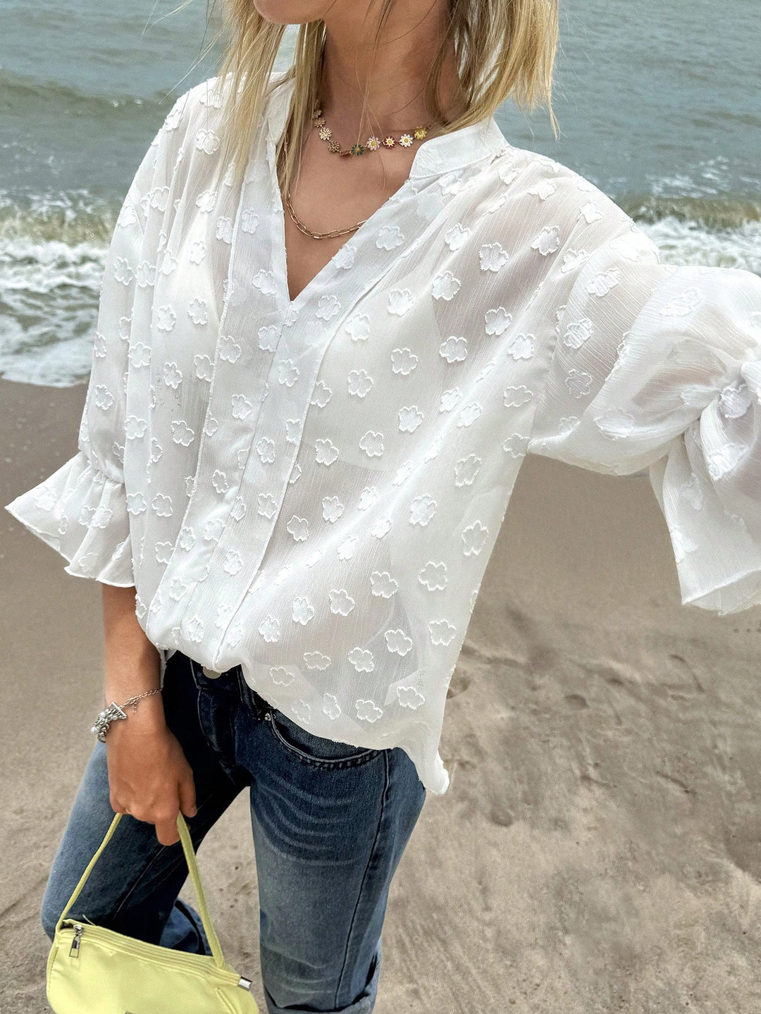 Bluza SHEIN, alb