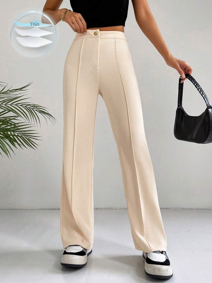 Pantaloni SHEIN, crem