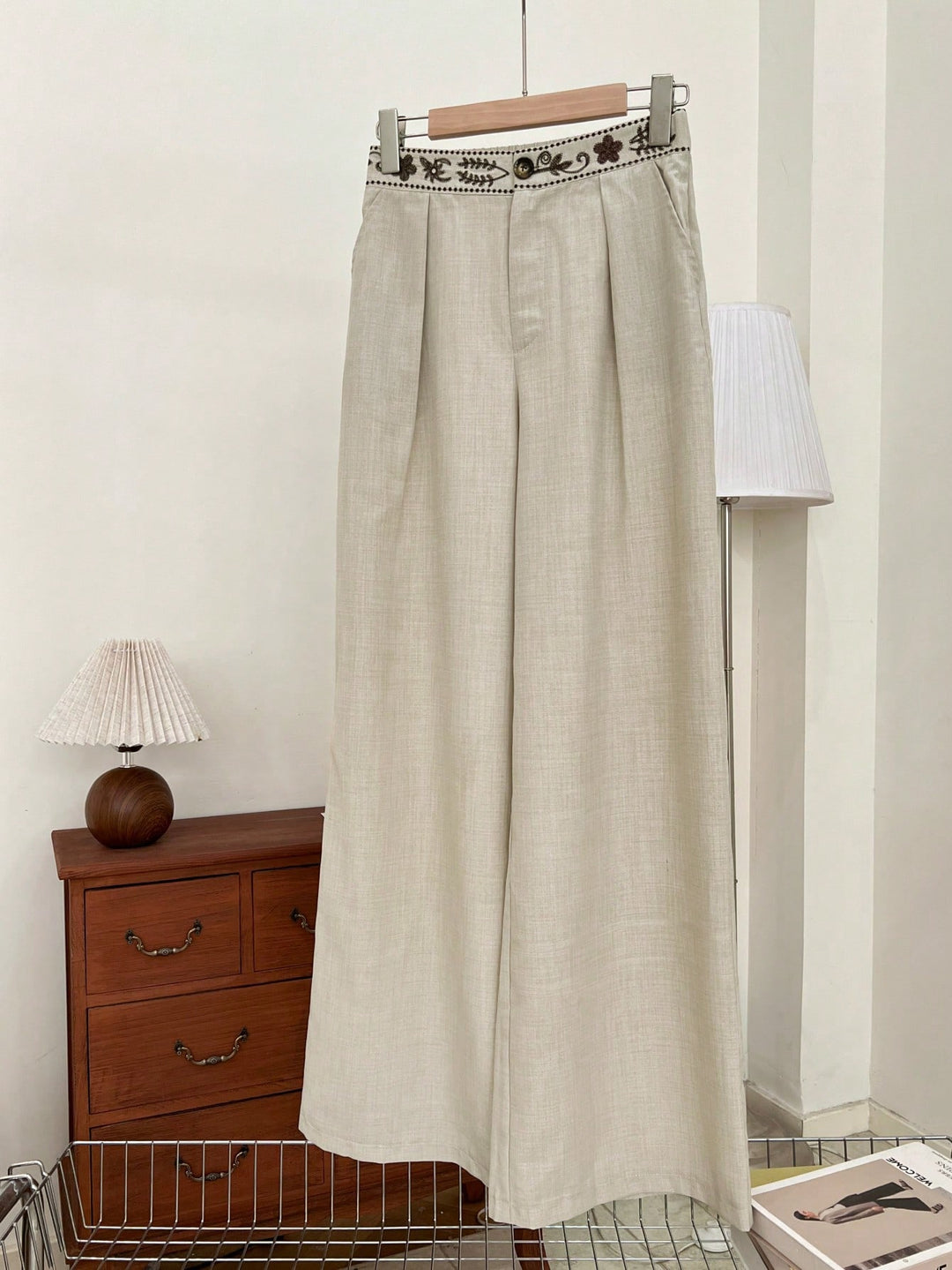 Pantaloni SHEIN, bej