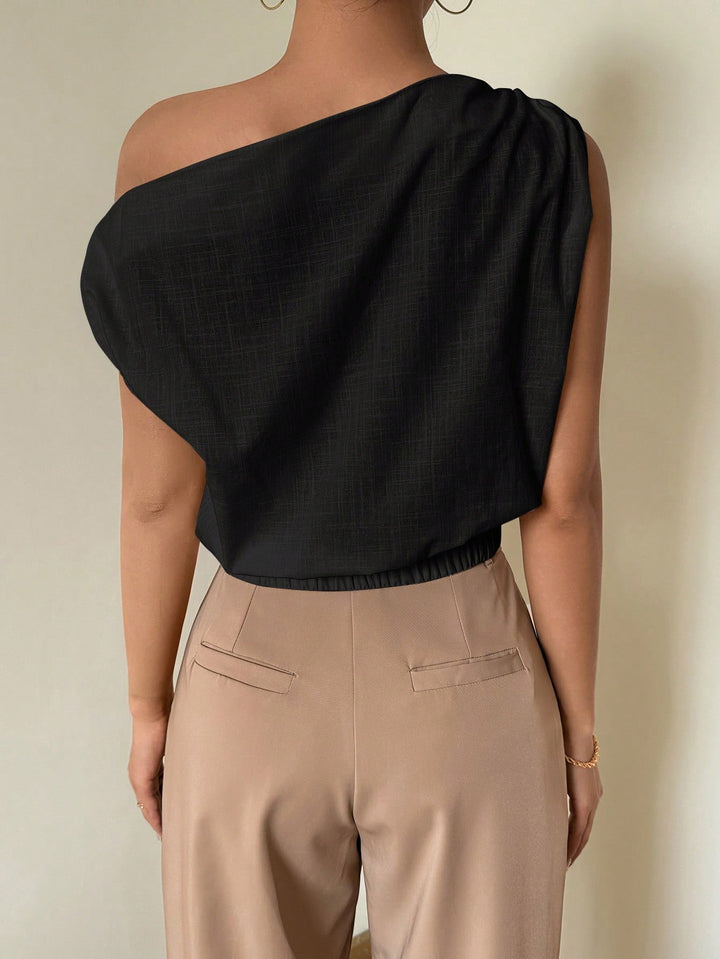 Top Shein Curve+, negru