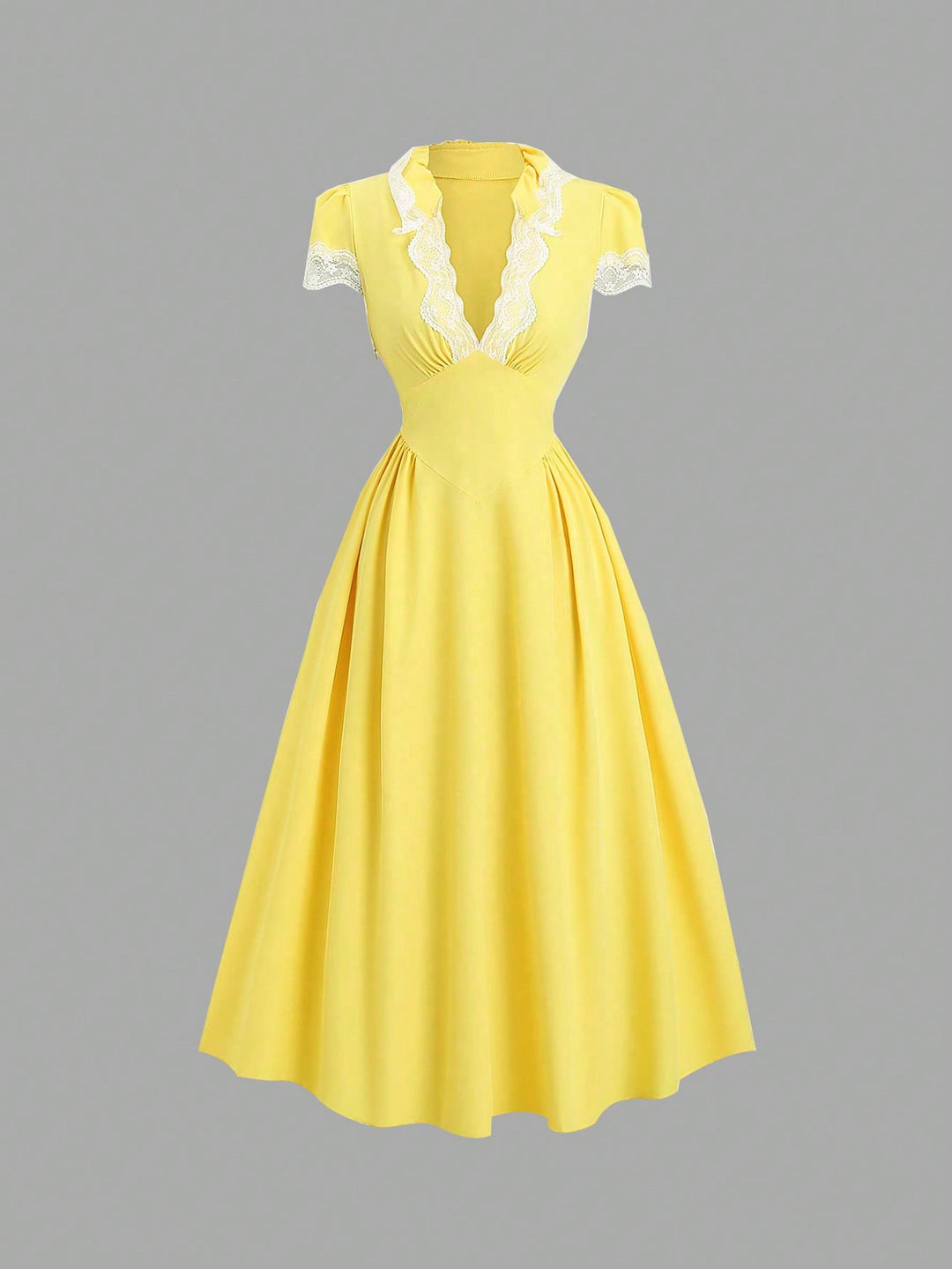 Rochie maxi SHEIN, galben