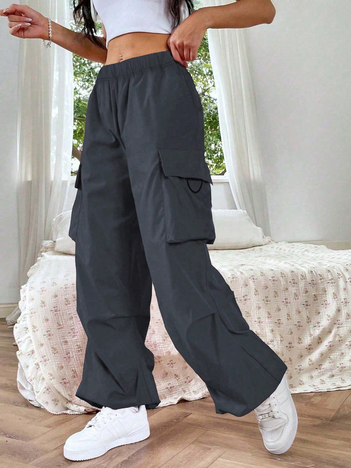 Pantaloni SHEIN, gri
