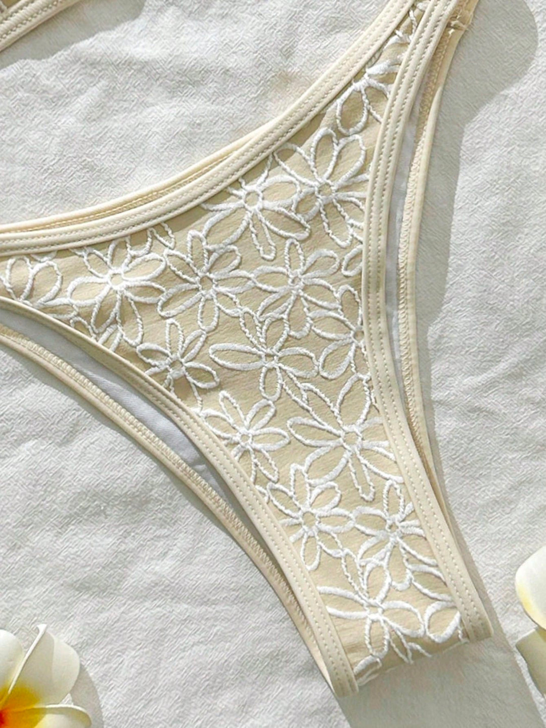 Set bikini SHEIN, portocaliu