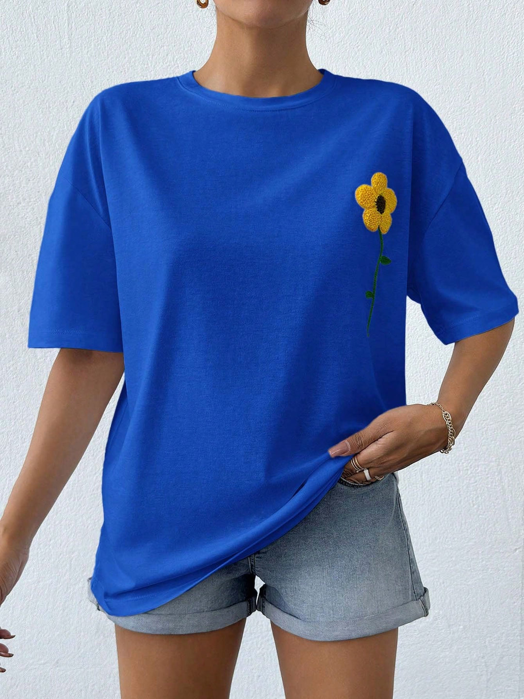 Tricou SHEIN, albastru