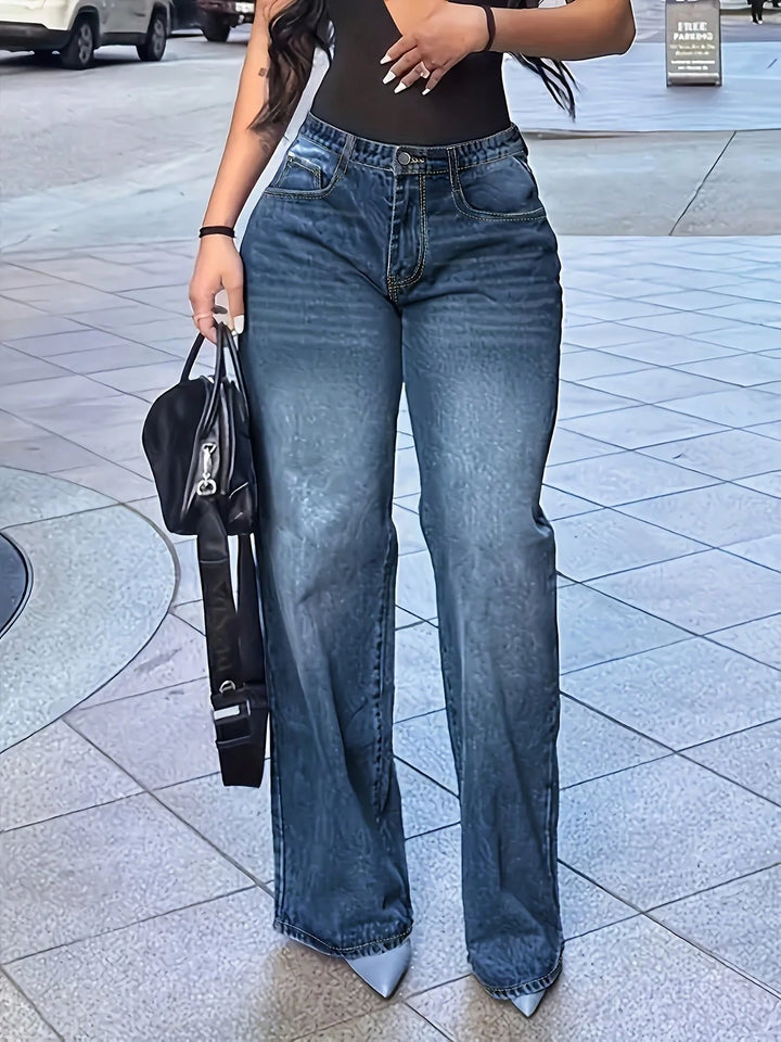 Jeans SHEIN, albastru