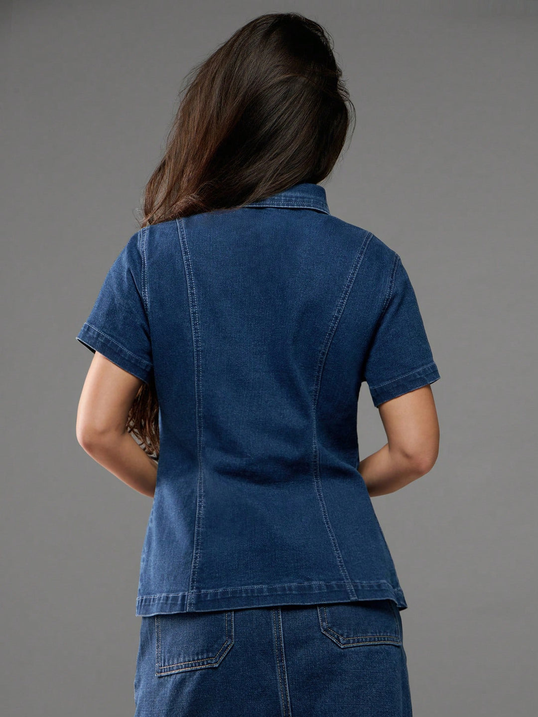 Top SHEIN, albastru